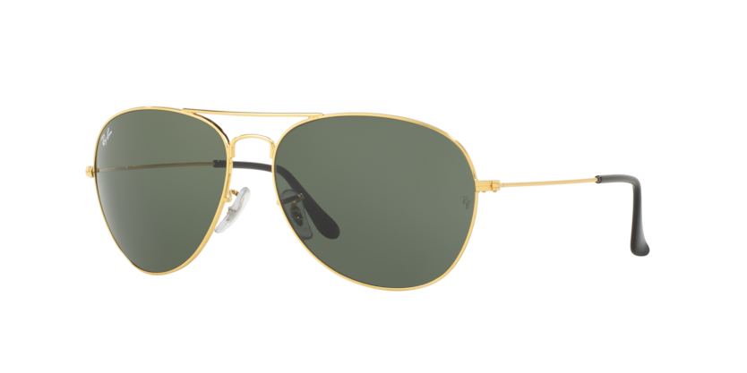 RAYBAN METAL DB AVIATOR ARISTA GOLD FULL SUNGLASS