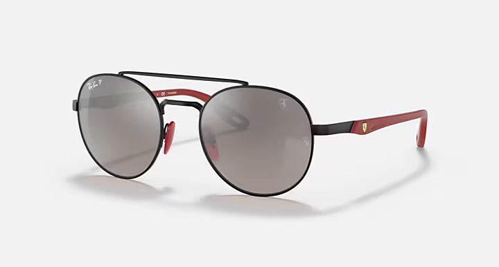 RAYBAN METAL ROUND GUNMETAL FULL SUNGLASS