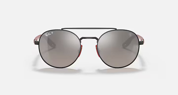 RAYBAN METAL ROUND GUNMETAL FULL SUNGLASS