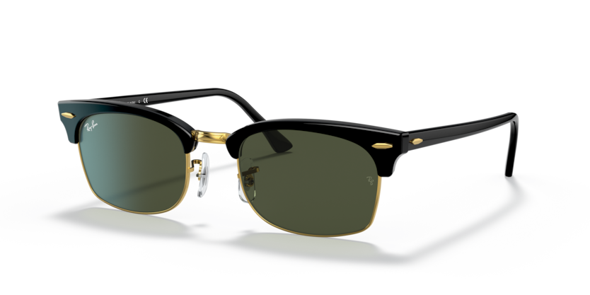 RAYBAN PLASTIC RECTANGLE BLACK FULL SUNGLASS