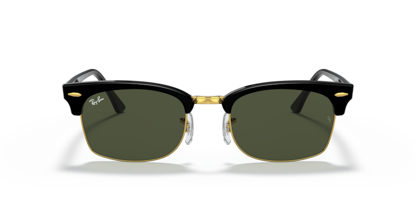 RAYBAN PLASTIC RECTANGLE BLACK FULL SUNGLASS