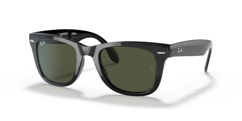 RAYBAN PLASTIC SQUARE BLACK FULL SUNGLASS