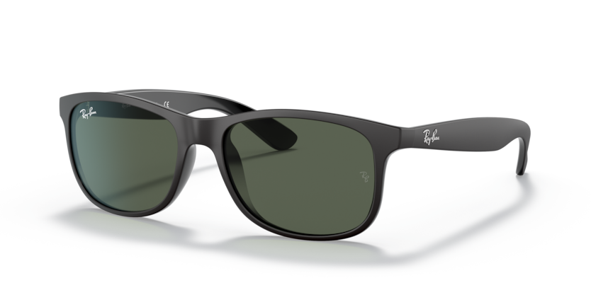RAYBAN PLASTIC SQUARE BLACK FULL SUNGLASS