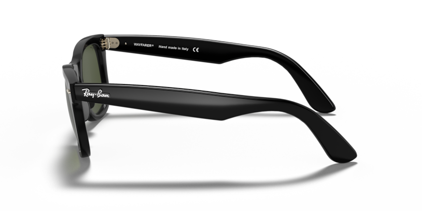 RAYBAN PLASTIC BLACK SQUARE FULL SUNGLASS