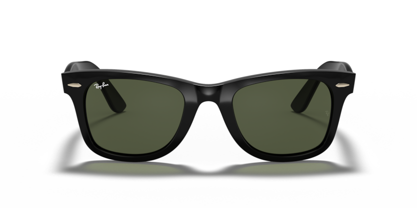 RAYBAN PLASTIC BLACK SQUARE FULL SUNGLASS