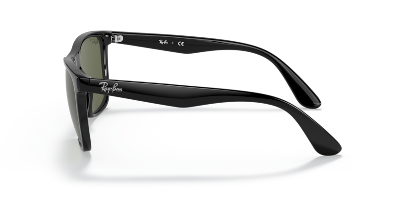 RAYBAN PLASTIC WAYFARER  BLACK FULL SUNGLASS