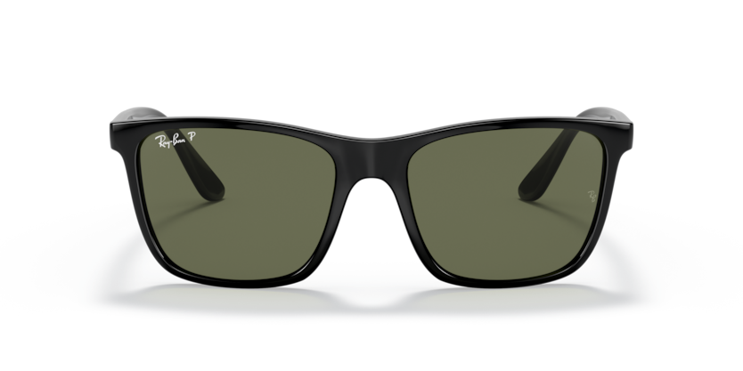 RAYBAN PLASTIC WAYFARER  BLACK FULL SUNGLASS