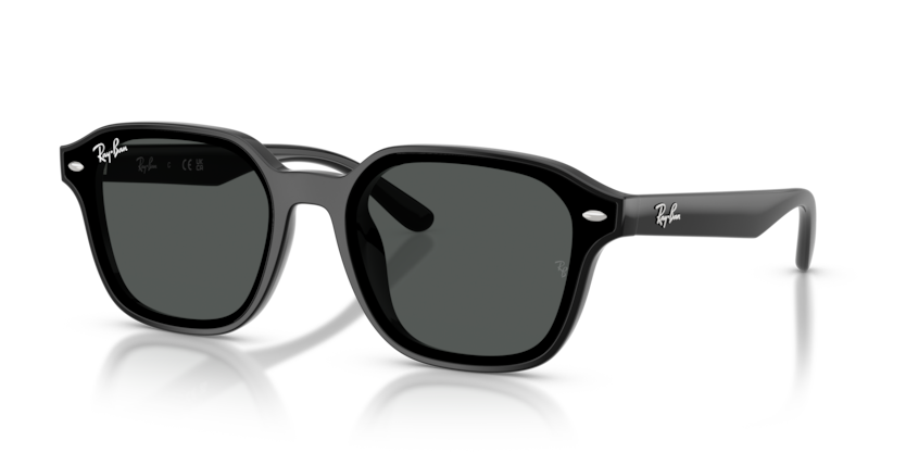RAYBAN PLASTIC BLACK SQUARE FULL SUNGLASS