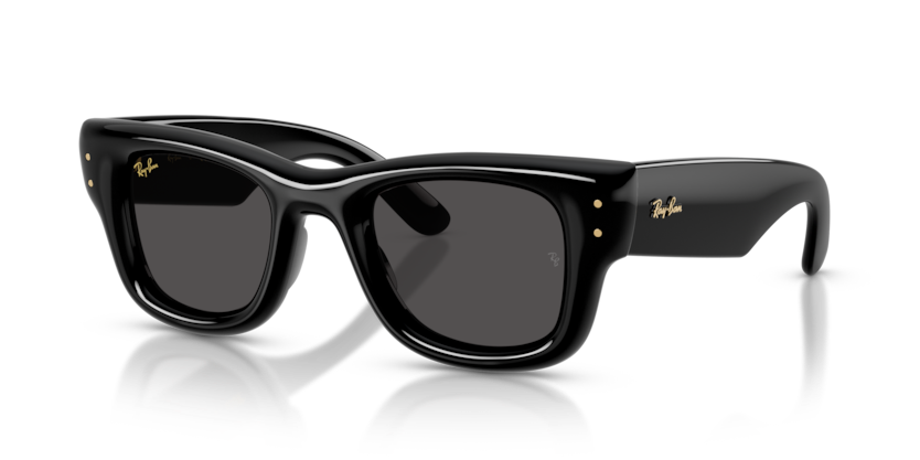RAYBAN PLASTIC SQUARE BLACK FULL SUNGLASS
