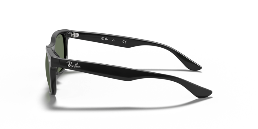 RAYBAN JUNIOR PLASTIC BLACK SQUARE FULL SUNGLASS