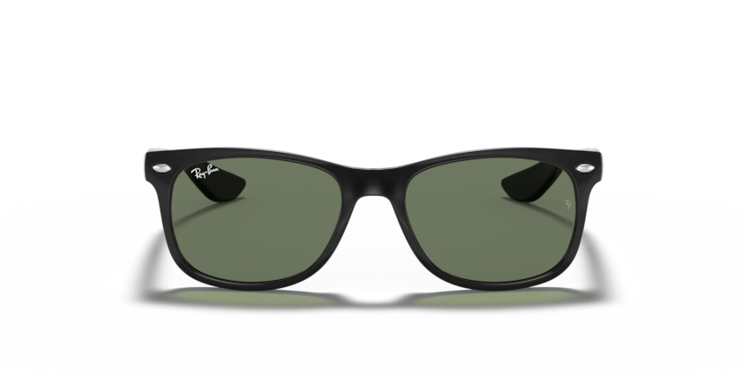 RAYBAN JUNIOR PLASTIC BLACK SQUARE FULL SUNGLASS