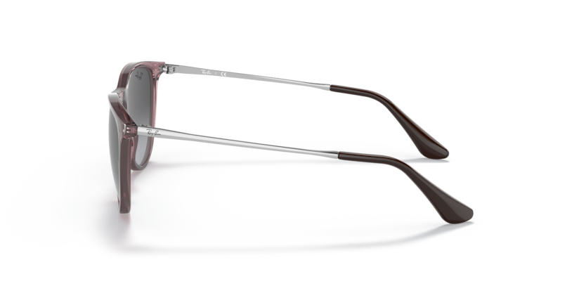 RAYBAN JUNIOR PLASTIC TRANSPARENT VIOLET ROUND FULL SUNGLASS