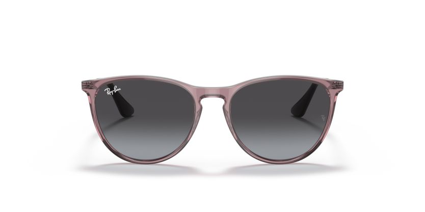 RAYBAN JUNIOR PLASTIC TRANSPARENT VIOLET ROUND FULL SUNGLASS
