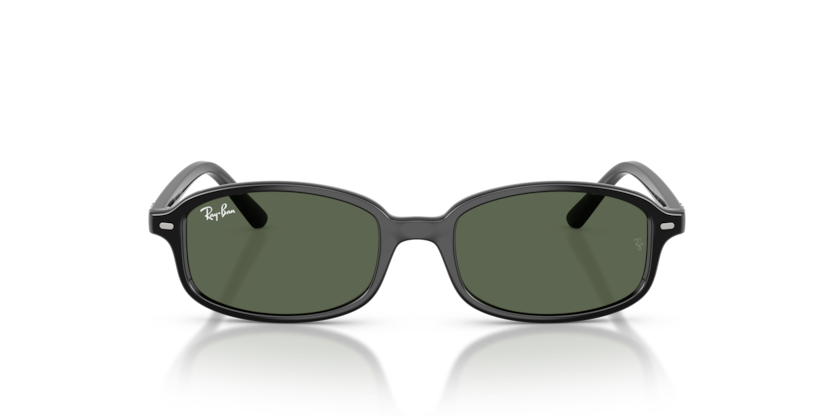 RAYBAN JUNIOR PLASTIC BLACK IRREGULAR FULL SUNGLASS