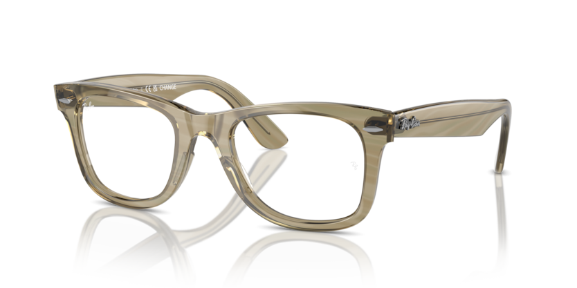 RAYBAN PLASTIC PHOTO STRIP GREY SQUARE FULL FRAME