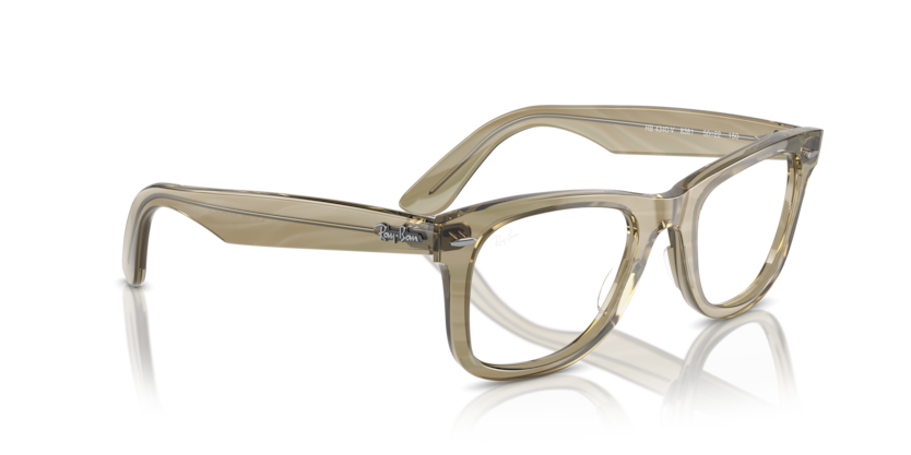 RAYBAN PLASTIC PHOTO STRIP GREY SQUARE FULL FRAME