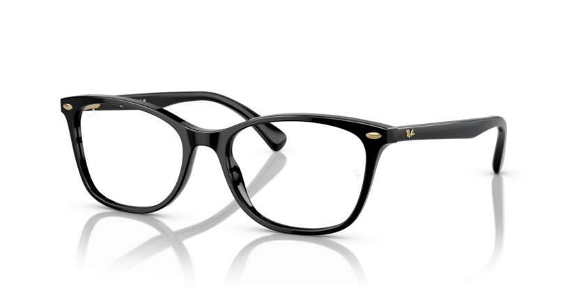 RAYBAN PLASTIC SQUARE BLACK FULL FRAME