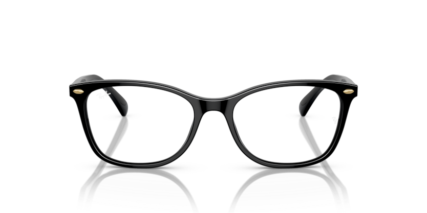 RAYBAN PLASTIC SQUARE BLACK FULL FRAME