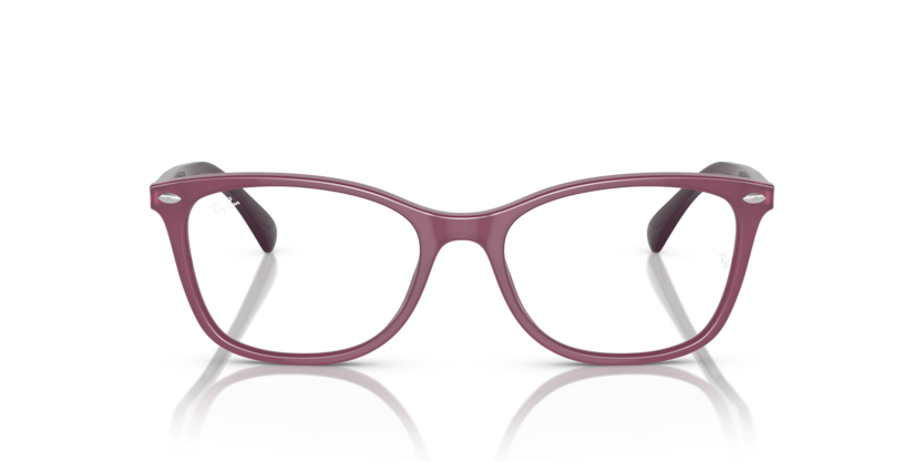 RAYBAN PLASTIC SQUARE OPAL VIOLET FULL FRAME