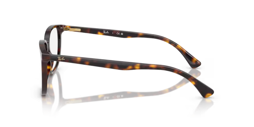 RAYBAN PLASTIC SQUARE HAVANA FULL FRAME