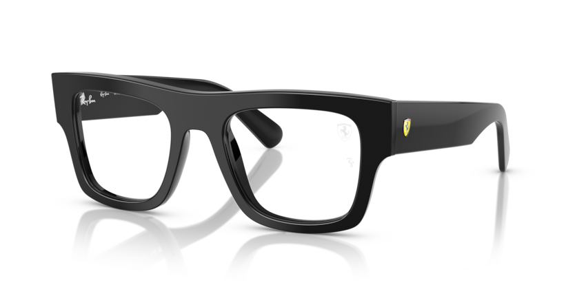 RAYBAN FERRARI PLASTIC SQUARE BLACK FULL FRAME
