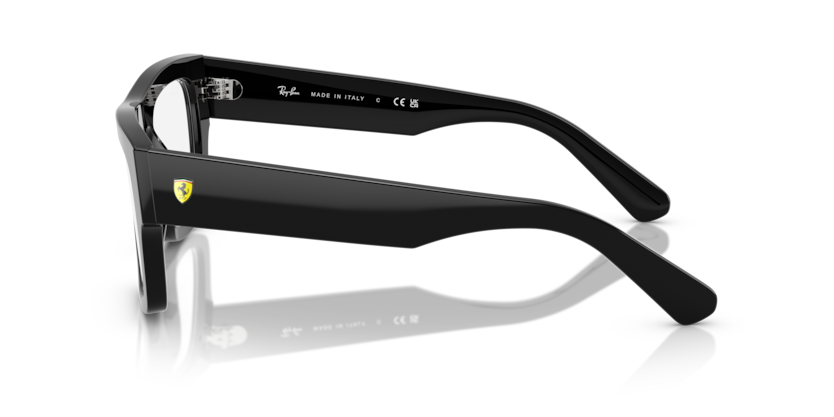 RAYBAN FERRARI PLASTIC SQUARE BLACK FULL FRAME