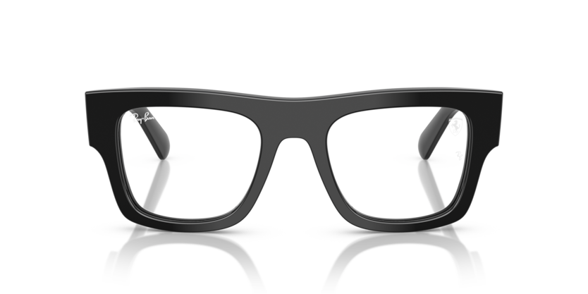 RAYBAN FERRARI PLASTIC SQUARE BLACK FULL FRAME