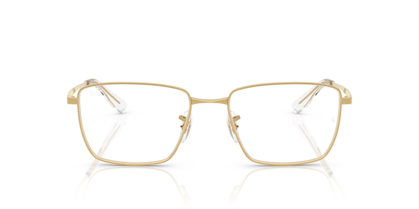 RAYBAN METAL SQUARE GOLD FULL FRAME