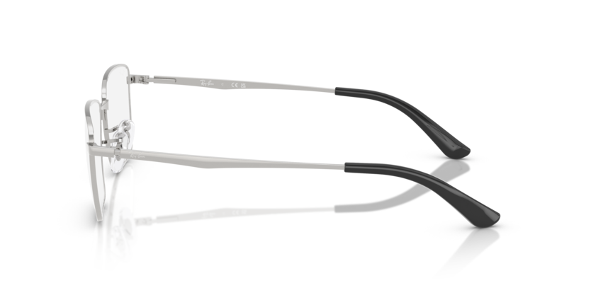 RAYBAN METAL SQUARE SILVER FULL FRAME