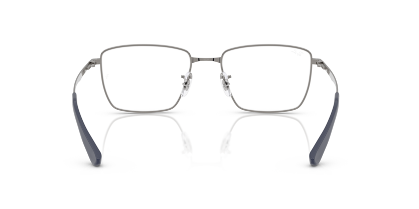 RAYBAN METAL SQUARE GUNMETAL FULL FRAME
