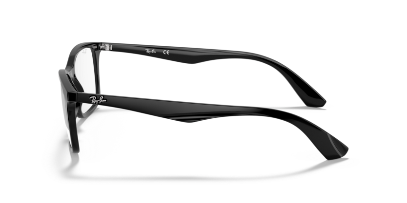 RAYBAN PLASTIC BLACK SQUARE FULL FRAME