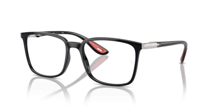 RAYBAN FERRARI PLASTIC SQUARE BLACK FULL FRAME