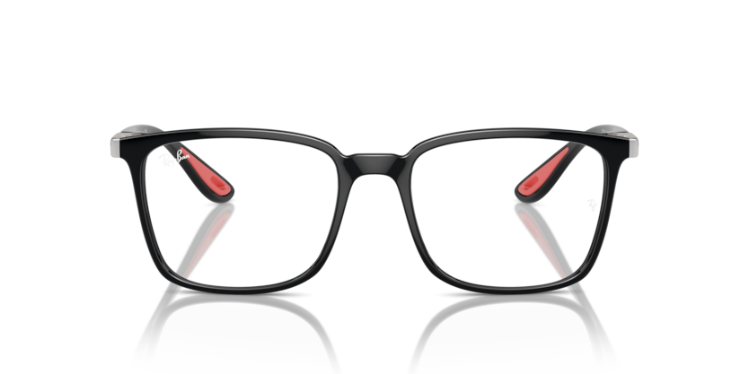RAYBAN FERRARI PLASTIC SQUARE BLACK FULL FRAME