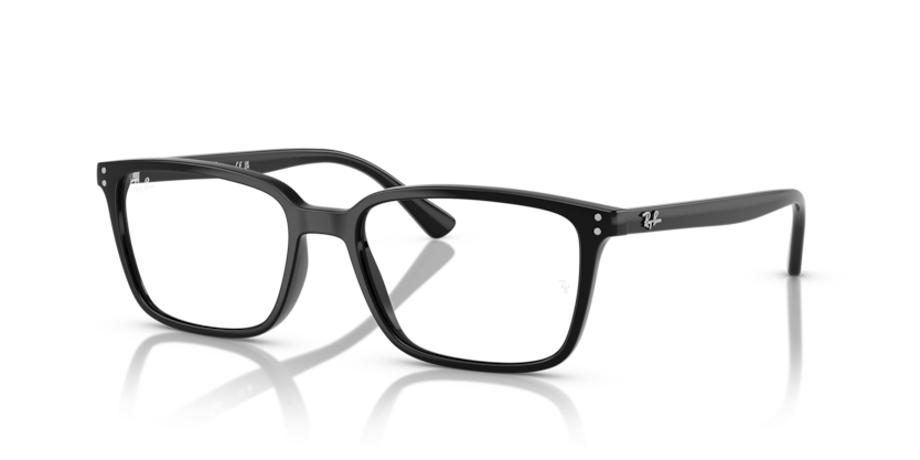 RAYBAN PLASTIC SQUARE BLACK FULL FRMAE