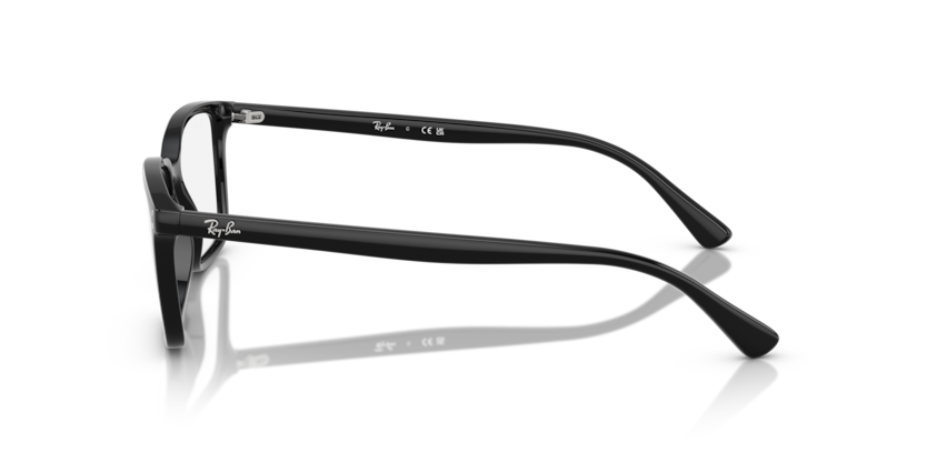 RAYBAN PLASTIC SQUARE BLACK FULL FRMAE