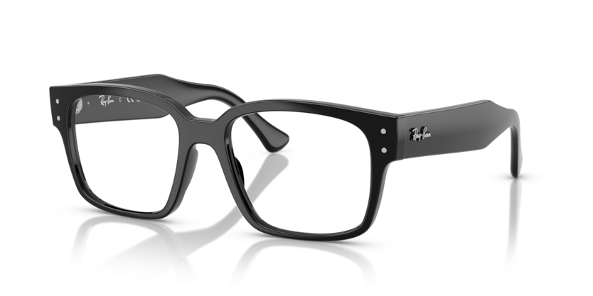 RAYBAN PLASTIC SQUARE BLACK FULL FRAME