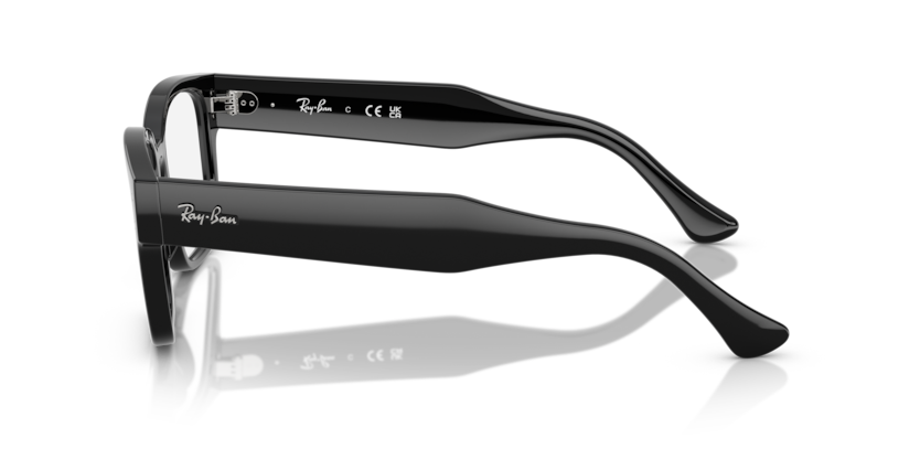 RAYBAN PLASTIC SQUARE BLACK FULL FRAME