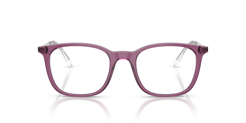 RAYBAN PLASTIC SQUARE PURPLE FULL FRAME