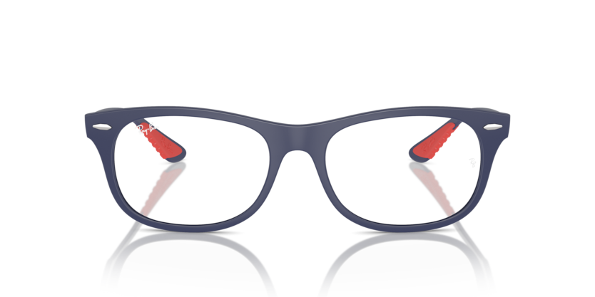 RAYBAN FERRARI PLASTIC MATTE BLUE SQUARE FULL FRAME
