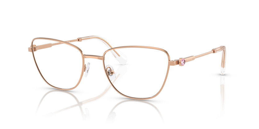 SWAROVSKI METAL ROSE GOLD CATEYE FULL FRAME