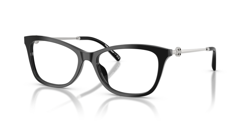 TORY BURCH PLASTIC BLACK CATEYE FULL FRAME