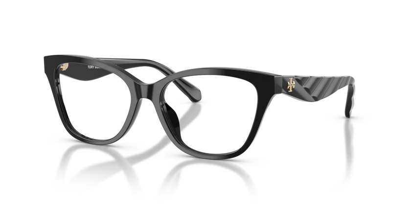 TORY BURCH PLASTIC BLACK CATEYE FULL FRAME