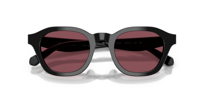 TORY BURCH PLASTIC BLACK SQUARE FULL SUNGLASS