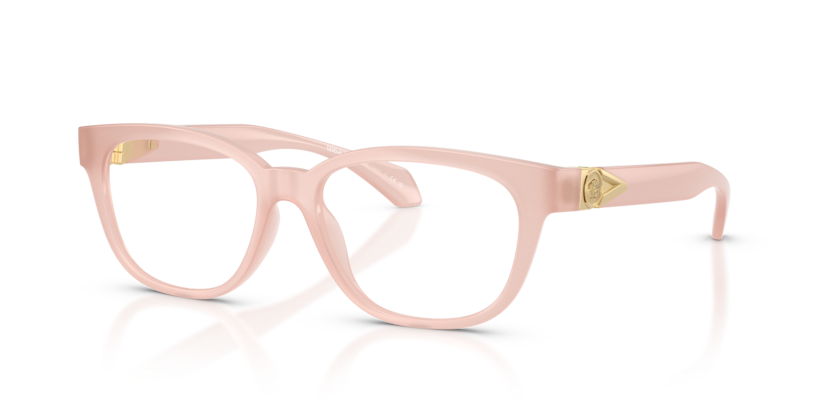 VERSACE PLASTIC OPAL PINK SQUARE FULL FRAME