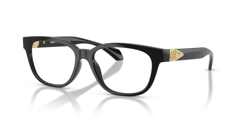 VERSACE PLASTIC ROUND BLACK FULL FRAME