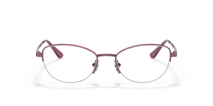 VOGUE METAL PURPLE SEMI RIM OVAL FRAME