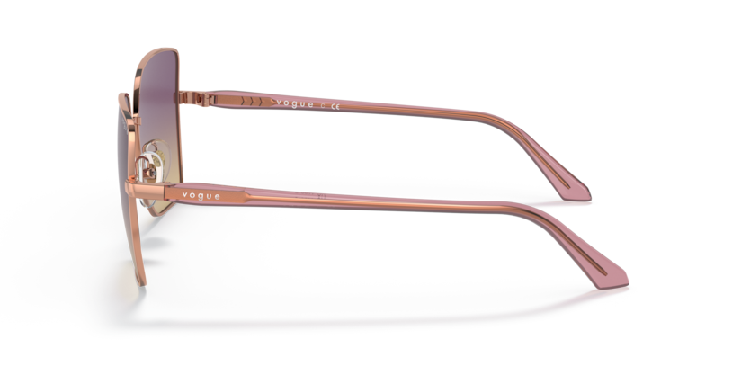 VOGUE METAL BUTTERFLY ROSE GOLD FULL SUNGLASS