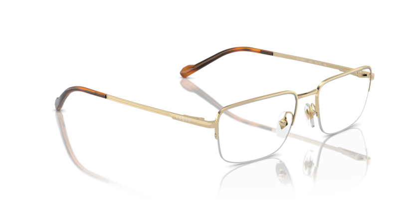 VOGUE METAL HALF RIM SQUARE FRAME
