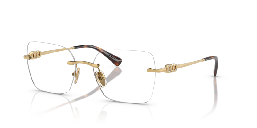VOGUE METAL RIMLESS SQUARE FRAME