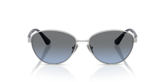 VOGUE METAL SILVER BUTTERFLY FULL SUNGLASS